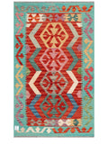 Maimana Afghanistan Kilim Rug - 118 x 73 cm - Handmade