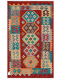 Maimana Afghanistan Kilim Rug - 131 x 82 cm - Handmade