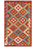 Maimana Afghanistan Kilim Rug - 134 x 84 cm - Handmade