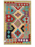Maimana Afghanistan Kilim Rug - 122 x 79 cm - Handmade