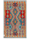 Maimana Afghanistan Kilim Rug - 123 x 78 cm - Handmade