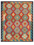 Maimana Afghanistan Kilim Rug - 194 x157 cm - Handmade