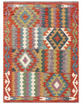Maimana Afghanistan Kilim Rug - 166 x123 cm - Handmade