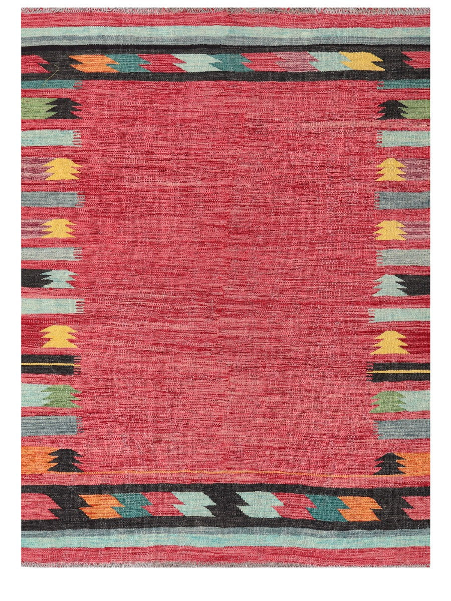 Maimana Afghanistan Kilim Rug - 167 x122 cm - Handmade