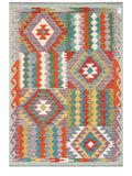 Maimana Afghanistan Kilim Rug - 180 x125 cm - Handmade