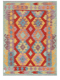 Maimana Afghanistan Kilim Rug - 173 x125 cm - Handmade