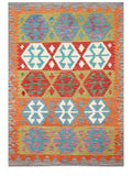 Maimana Afghanistan Kilim Rug - 179 x126 cm - Handmade
