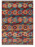 Maimana Afghanistan Kilim Rug - 355 x253 cm - Handmade