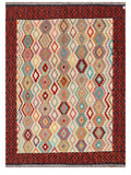 Maimana Afghanistan Kilim Rug - 353 x257 cm - Handmade