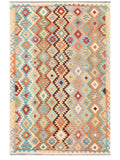 Maimana Afghanistan Kilim Rug - 301 x198 cm - Handmade