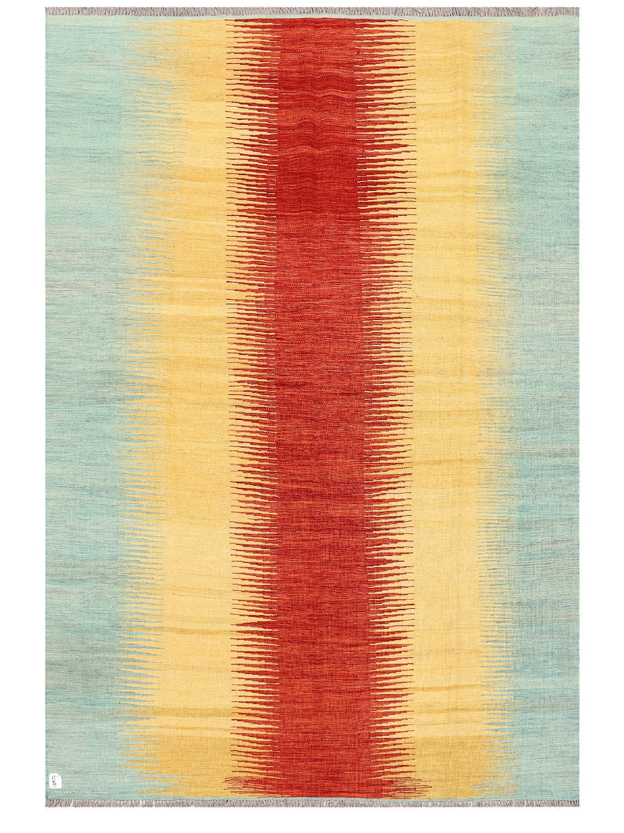 Maimana Afghanistan Kilim Rug - 293 x196 cm - Handmade