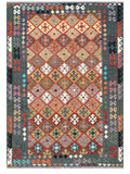 Maimana Afghanistan Kilim Rug - 290 x204 cm - Handmade
