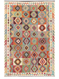 Maimana Afghanistan Kilim Rug - 294 x198 cm - Handmade