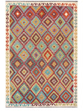 Maimana Afghanistan Kilim Rug - 296 x201 cm - Handmade