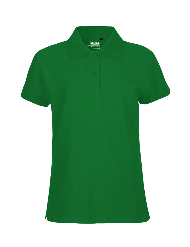 Fairtrade Organic Polo Shirt: Womens