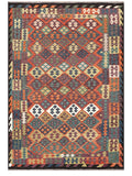 Maimana Afghanistan Kilim Rug - 288 x198 cm - Handmade