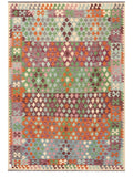 Maimana Afghanistan Kilim Rug - 287 x198 cm - Handmade