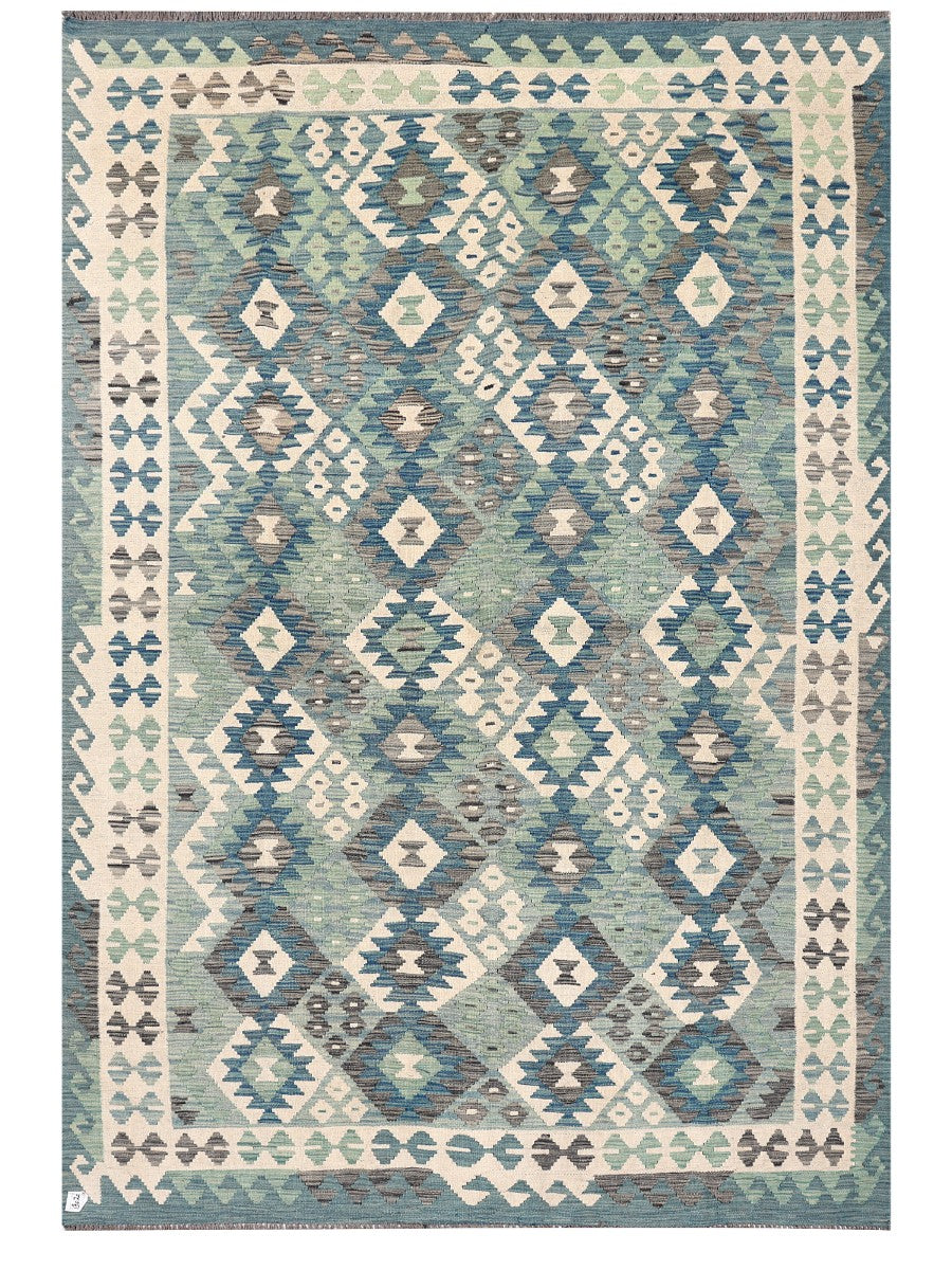Maimana Afghanistan Kilim Rug - 294 x200 cm - Handmade