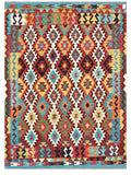 Maimana Afghanistan Kilim Rug - 244 x178 cm - Handmade