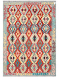 Maimana Afghanistan Kilim Rug - 251 x177 cm - Handmade