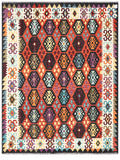 Maimana Afghanistan Kilim Rug - 236 x180 cm - Handmade