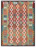 Maimana Afghanistan Kilim Rug - 238 x175 cm - Handmade