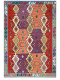 Maimana Afghanistan Kilim Rug - 248 x169 cm - Handmade