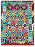 Maimana Afghanistan Kilim Rug - 240 x183 cm - Handmade