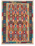 Maimana Afghanistan Kilim Rug - 240 x174 cm - Handmade