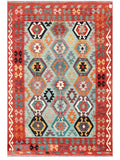 Maimana Afghanistan Kilim Rug - 254 x172 cm - Handmade
