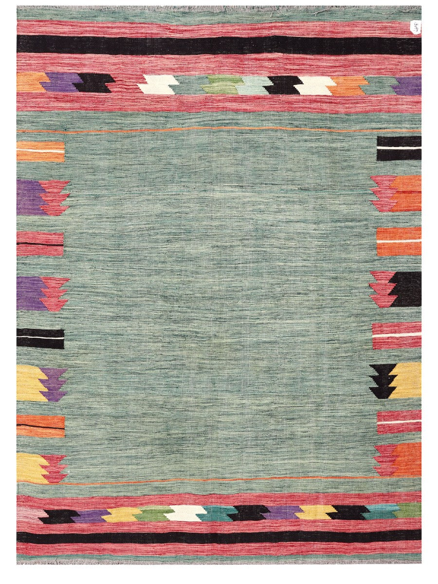 Maimana Afghanistan Kilim Rug - 240 x174 cm - Handmade