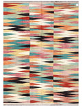 Maimana Afghanistan Kilim Rug - 246 x177 cm - Handmade