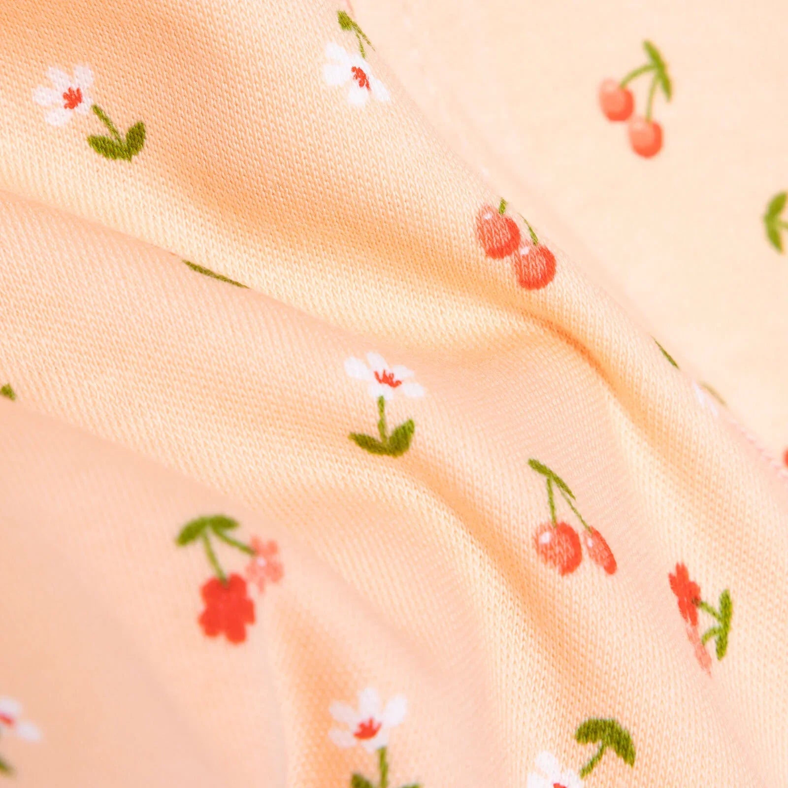 HelloBaby Newborn  Footed Jumpsuit - Salmon