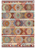 Maimana Afghanistan Kilim Rug - 241 x171 cm - Handmade