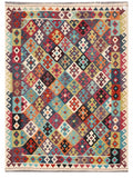 Maimana Afghanistan Kilim Rug - 247 x179 cm - Handmade