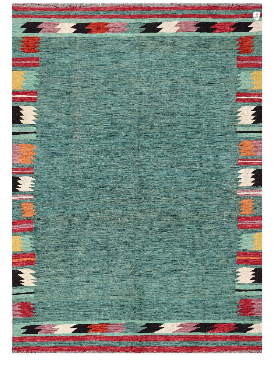 Maimana Afghanistan Kilim Rug - 242 x173 cm - Handmade