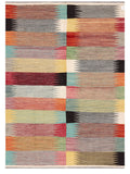 Maimana Afghanistan Kilim Rug - 241 x173 cm - Handmade