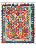 Maimana Afghanistan Kilim Rug - 241 x202 cm - Handmade