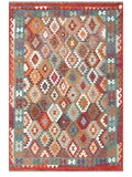 Maimana Afghanistan Kilim Rug - 278 x188 cm - Handmade