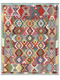 Maimana Afghanistan Kilim Rug - 246 x199 cm - Handmade