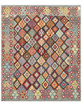 Maimana Afghanistan Kilim Rug - 248 x205 cm - Handmade