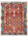Maimana Afghanistan Kilim Rug - 248 x199 cm - Handmade
