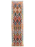 Maimana Afghanistan Kilim Runner - 391 x 84 cm - Handmade