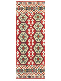 Maimana Afghanistan Kilim Rug - 205 x77 cm - Handmade
