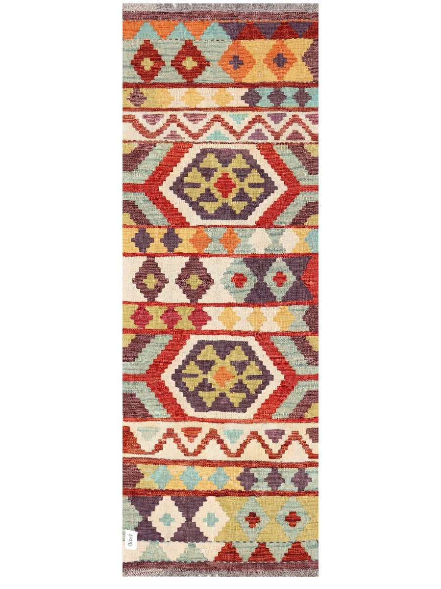 Maimana Afghanistan Kilim Rug - 175 x60 cm - Handmade