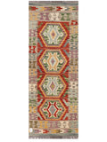 Maimana Afghanistan Kilim Rug - 187 x67 cm - Handmade