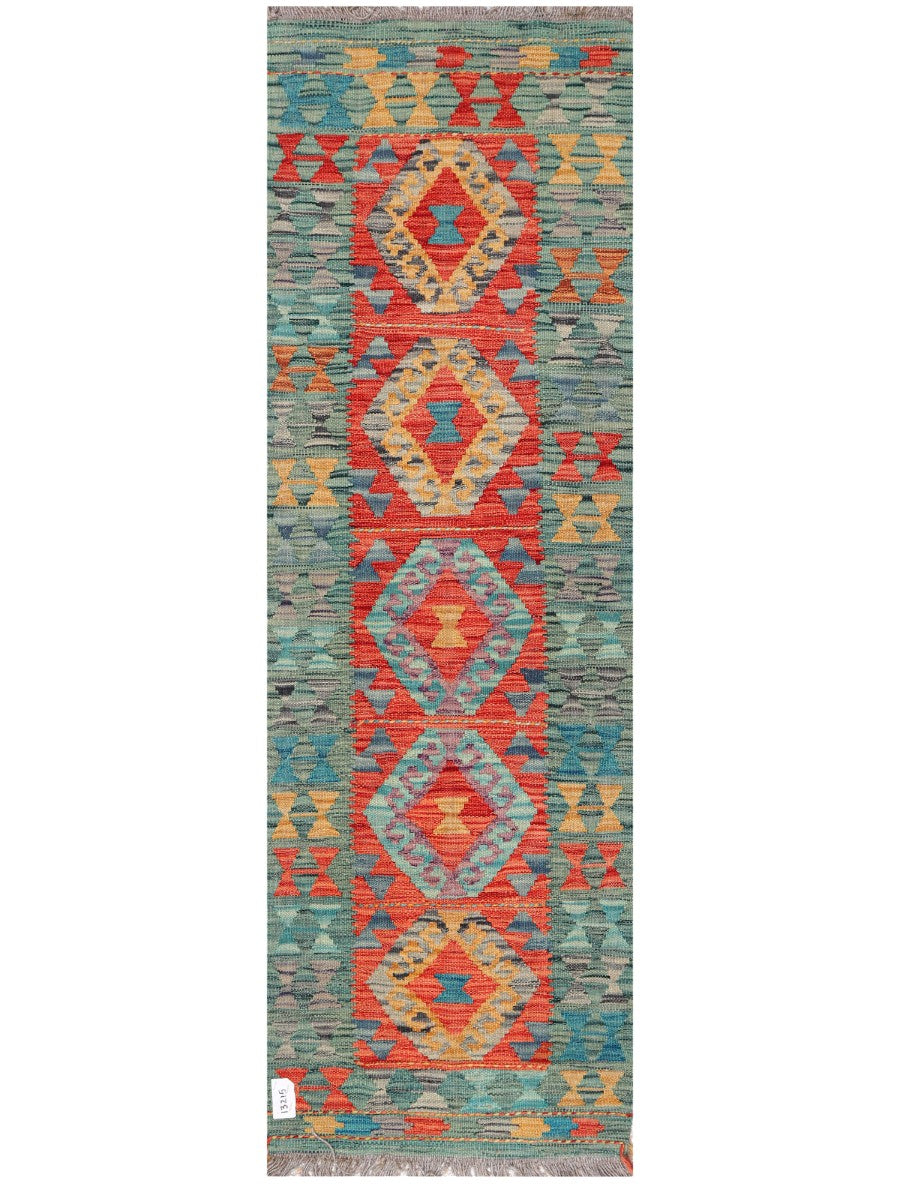 Maimana Afghanistan Kilim Rug - 182 x57 cm - Handmade