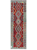 Maimana Afghanistan Kilim Rug - 189 x62 cm - Handmade