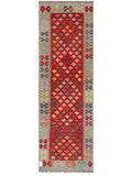 Maimana Afghanistan Kilim Rug - 194 x62 cm - Handmade