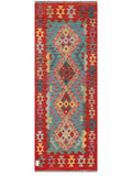 Maimana Afghanistan Kilim Rug - 185 x68 cm - Handmade
